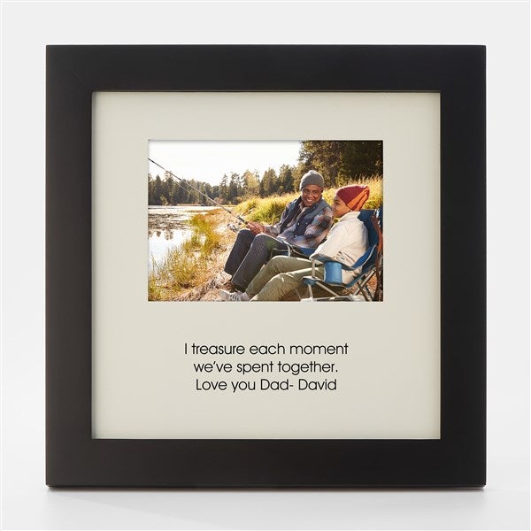Engraved Dad&#39;s Gallery 5x7 Opening Picture Frame - 43069