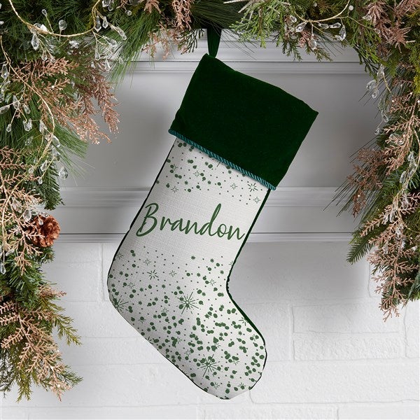 Starburst Name Personalized Christmas Stockings - 43076