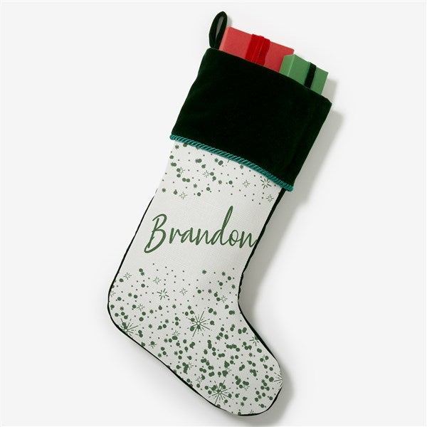 Starburst Name Personalized Christmas Stockings - 43076