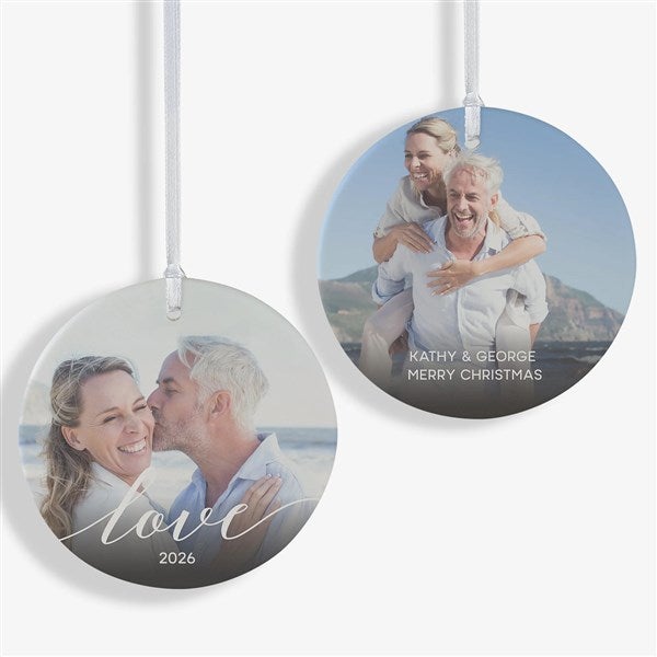 Love Personalized Photo Ornaments - 43132