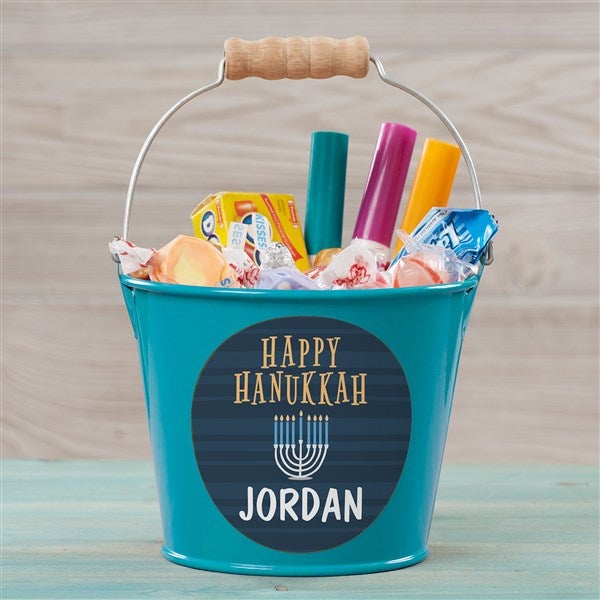 Hanukkah Personalized Treat Bucket - 43188
