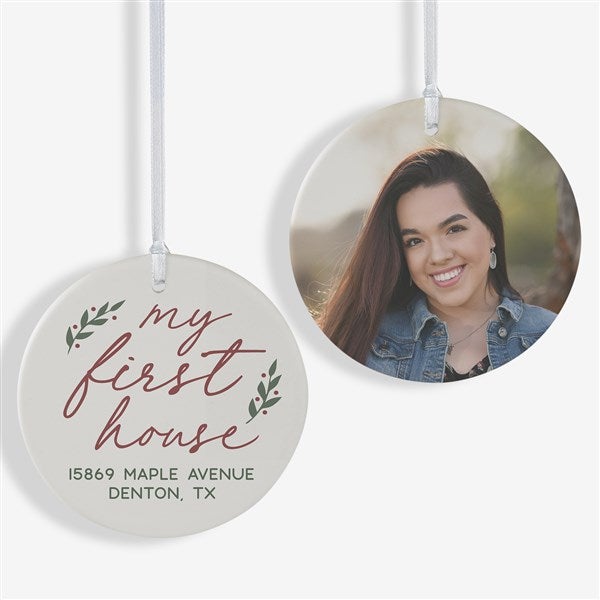 Our First Home Personalized Christmas Ornaments - 43303