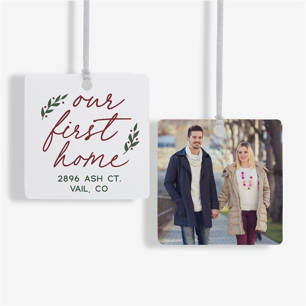 Our First Home Personalized Christmas Ornaments - 43303