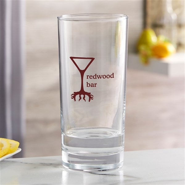 Personalized Logo Printed Drinking Glasses  - 43443