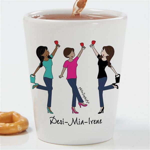 Cheers to Friendship philoSophie's Personalized Shot Glass  - 43723