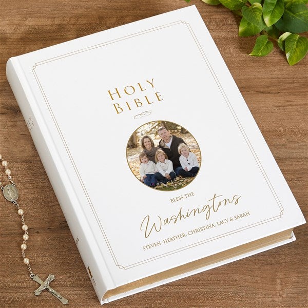 NIV Photo Personalized Family Holy Bible - 43917