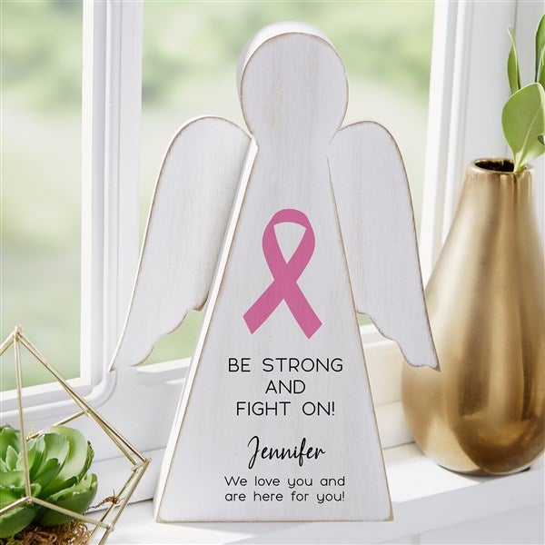 Choose Your Awareness Ribbon Personalized Wood Angel - 43934