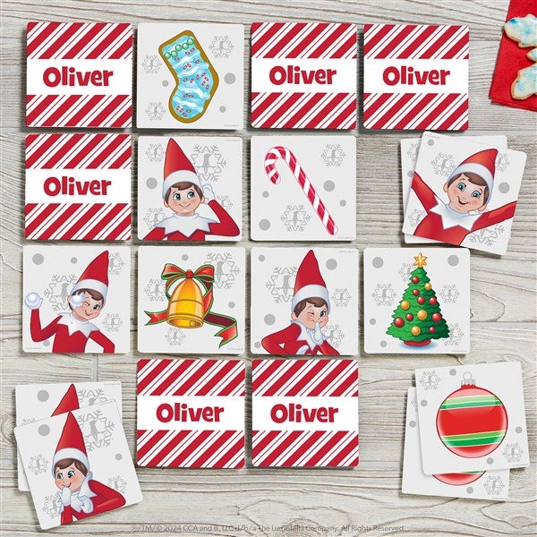 The Elf on the Shelf Personalized Memory Game - 44041