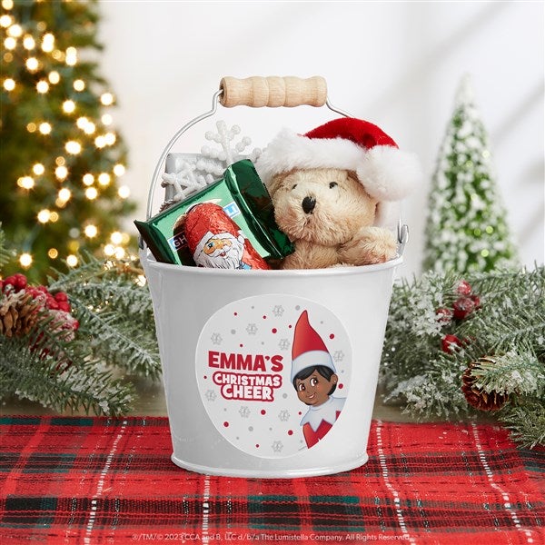 Mini Christmas Tin Buckets