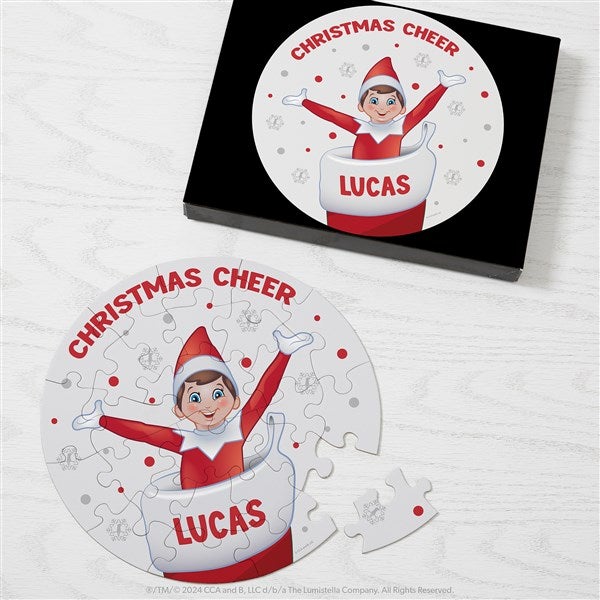 The Elf on the Shelf Personalized Kids Puzzle  - 44044