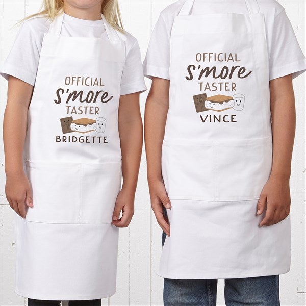 S'mores Personalized Youth Apron  - 44078