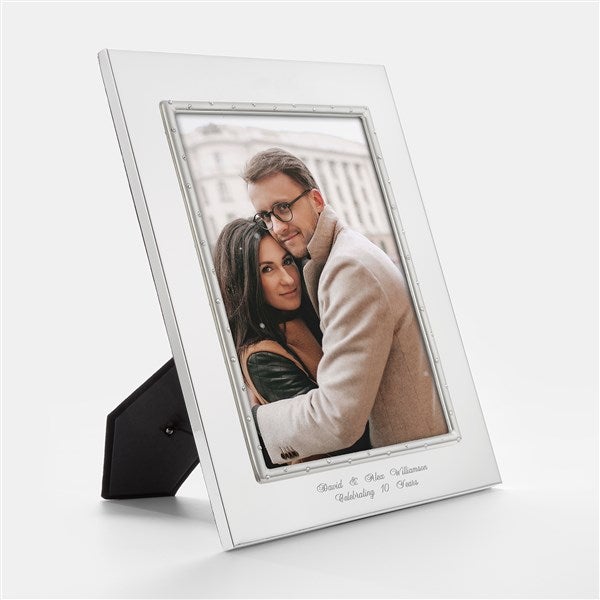 Engraved Lenox "Devotion" Anniversary 8x10 Picture Frame