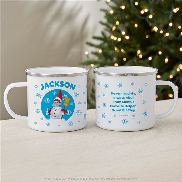 The Elf on the Shelf Snowball Personalized Holiday Camp Mugs - 44164
