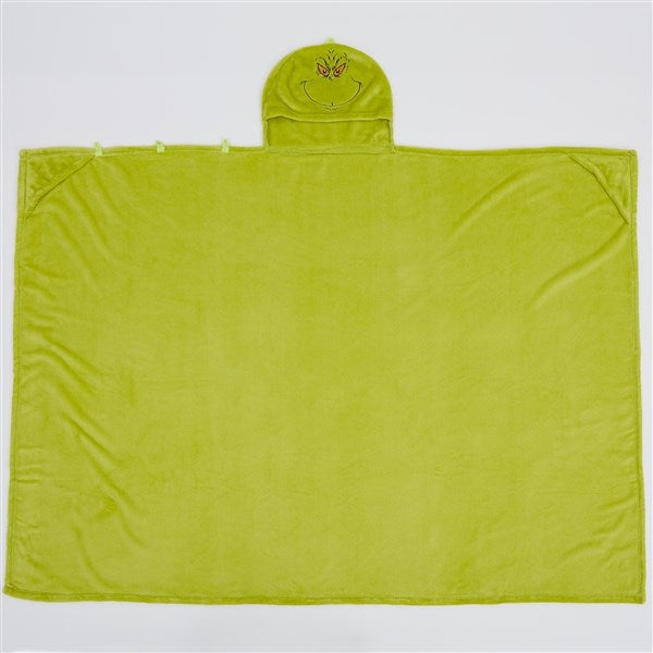 The Grinch Personalized Hooded Blanket