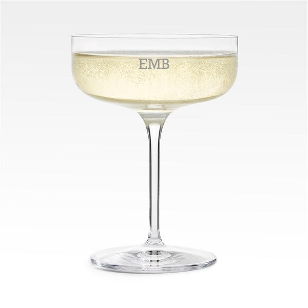 Monogram Luigi Bormioli Champagne Flute