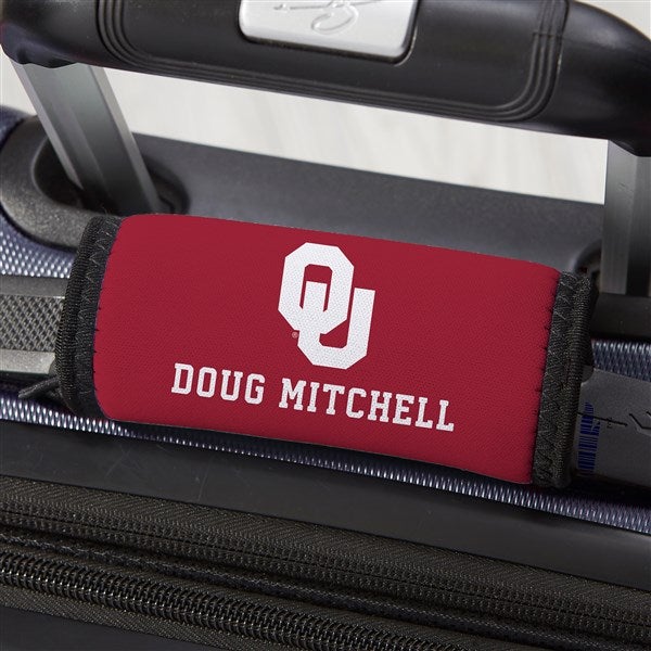 NCAA Oklahoma Sooners Personalized Luggage Handle Wrap - 44358