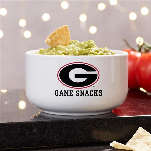 NCAA Georgia Bulldogs Personalized Bowls - 44362