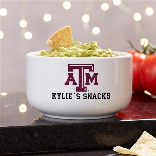 NCAA Texas A&M Aggies Personalized Bowls - 44371