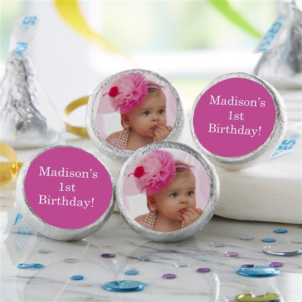 Party Favor Personalized Photo Candy Stickers  - 44474
