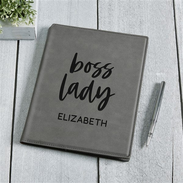 Boss Lady Personalized Junior Portfolios - 44506