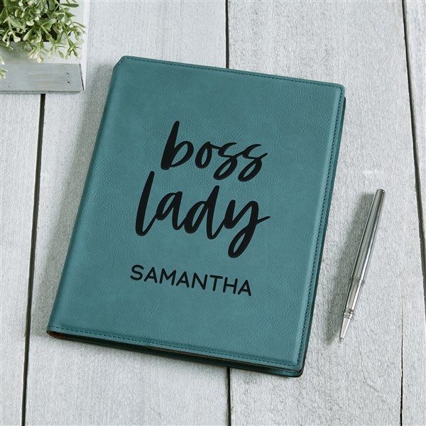 Boss Lady Personalized Junior Portfolios - 44506