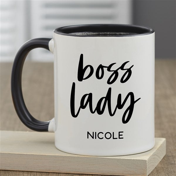 Boss Lady Personalized Coffee Mug  - 44513