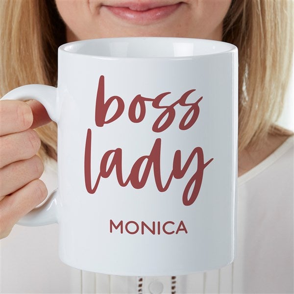Boss Lady Personalized 30 oz. Oversized Coffee Mug  - 44514