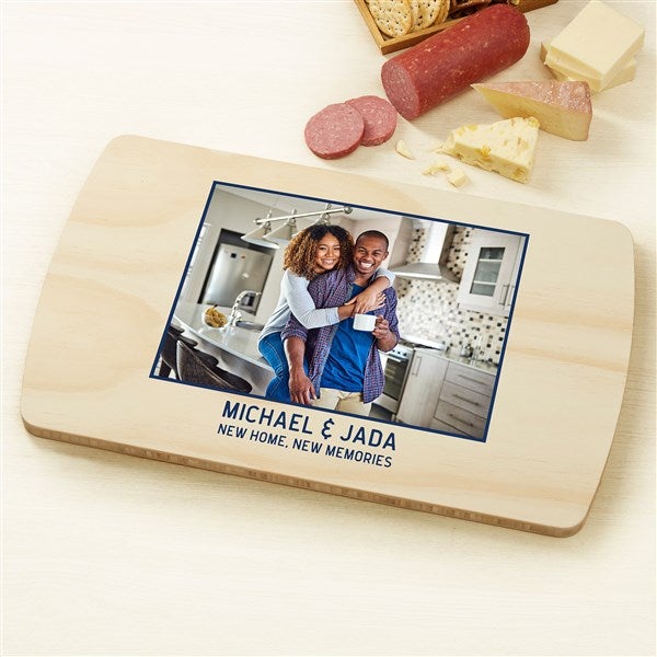 Photo Perfect Personalized Photo Wood Cutting Board