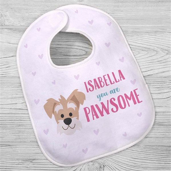 Dog Gone Cute Personalized Baby Bibs  - 44547