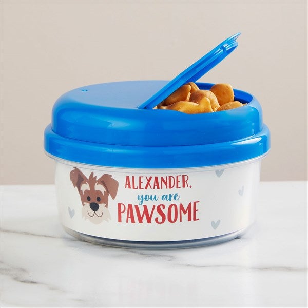 Dog Gone Cute Personalized Toddler Snack Cup  - 44556