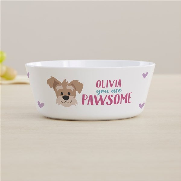 Dog Gone Cute Personalized Kids Dinnerware - 44611