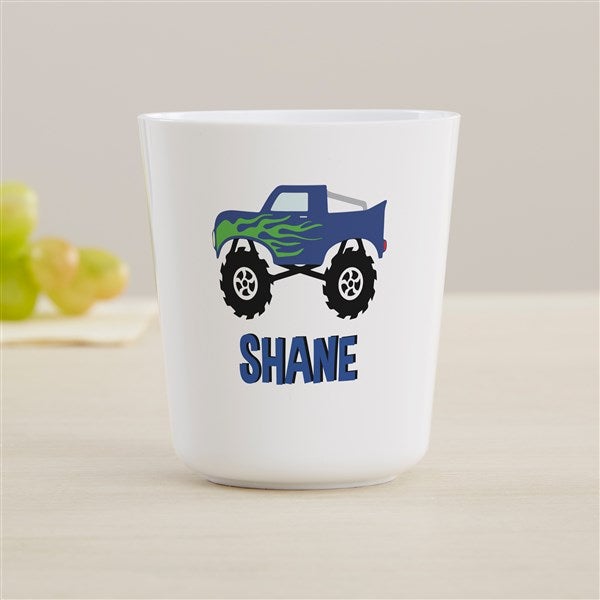 Construction & Monster Trucks Personalized Kids Dinnerware  - 44614