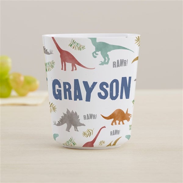 Dinosaur World Personalized Kids Dinnerware - 44617