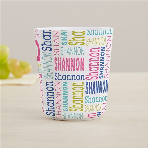 Repeating Name Personalized Kids Dinnerware  - 44618