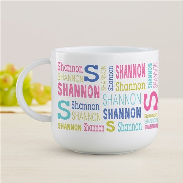 Repeating Name Personalized Kids Dinnerware  - 44618