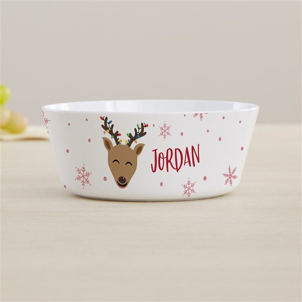 Build Your Own Reindeer Personalized Kids Dish Set  - 44626