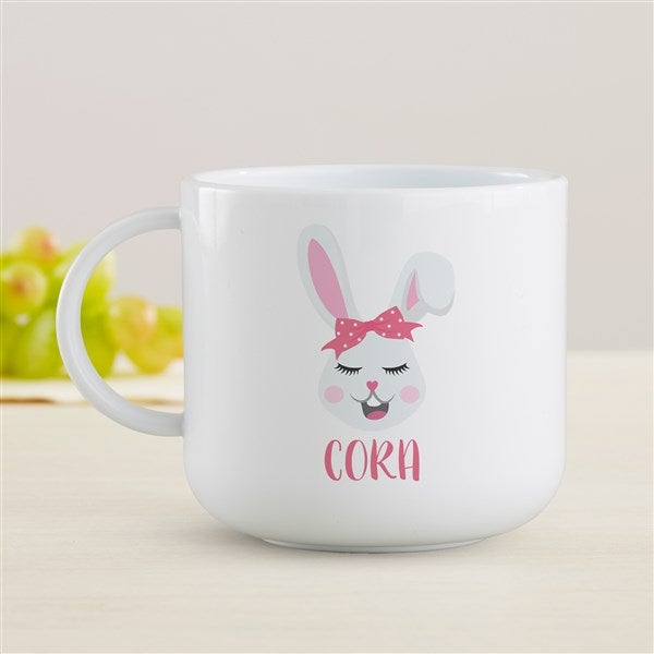 Build Your Own Easter Bunny Personalized Girls Dinnerware  - 44627