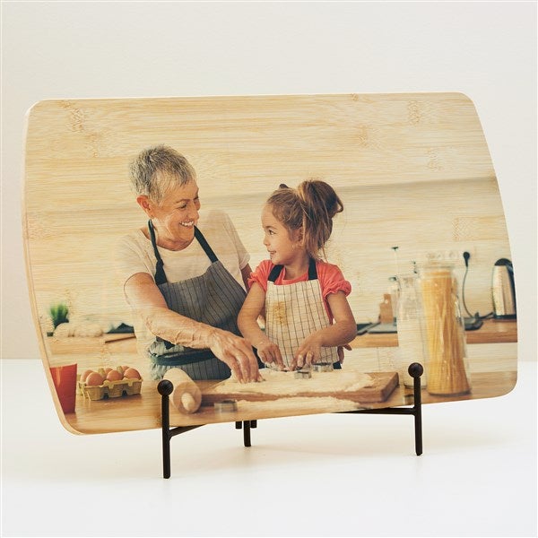 Personalized Photo Wood Cutting Board - 44630