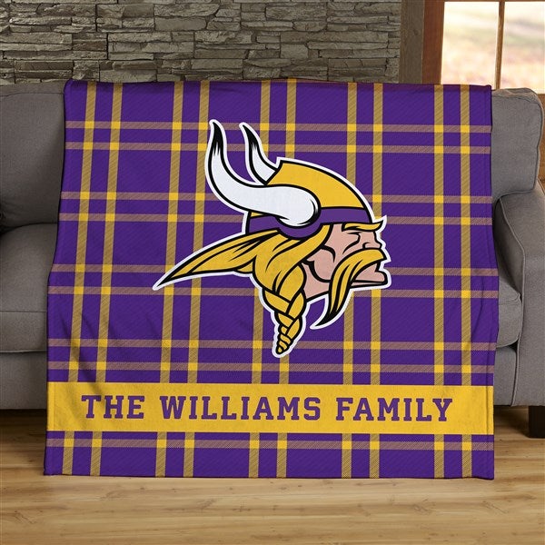 Vikings sales throw blanket