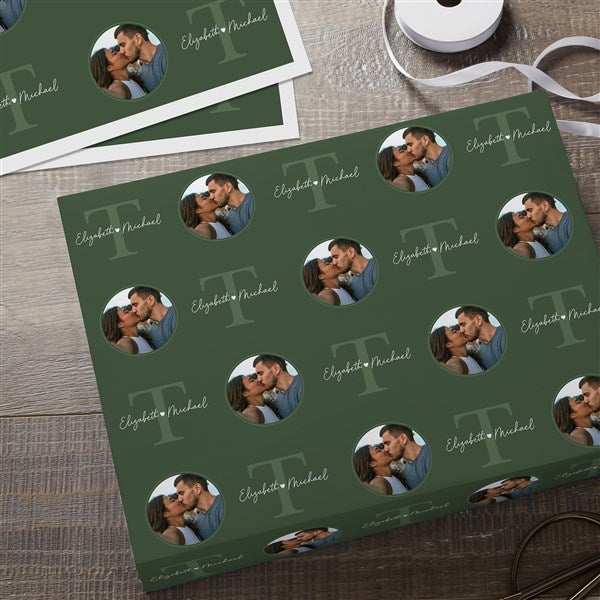 Simply Us Personalized Photo Wrapping Paper - 44687