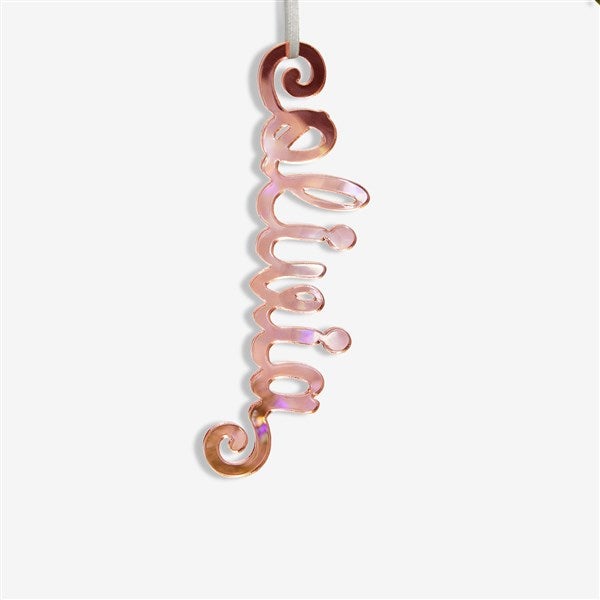 Personalized Acrylic Name Christmas Ornament  - 44700