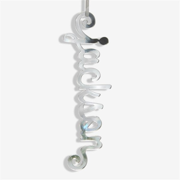 Personalized Acrylic Name Christmas Ornament  - 44700