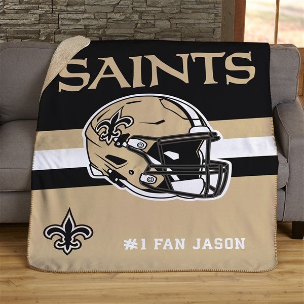 NFL New Orleans Saints Personalized Blankets - 44723
