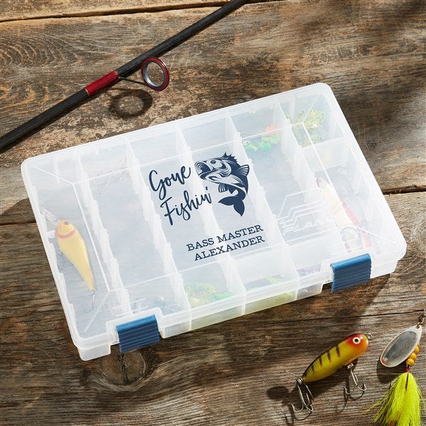 His Favorite Personalized Plano Tackle Fishing Box