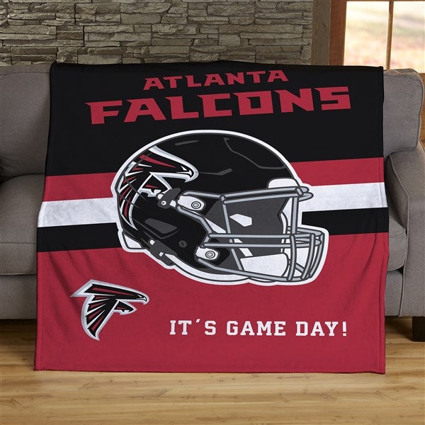 NFL Atlanta Falcons Helmet Personalized Blankets - 44762