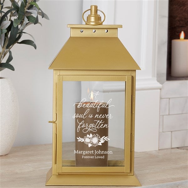 Beautiful Soul Personalized Decorative Candle Lantern - 44789