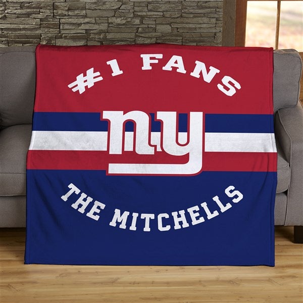 Ny giants fleece blanket outlet