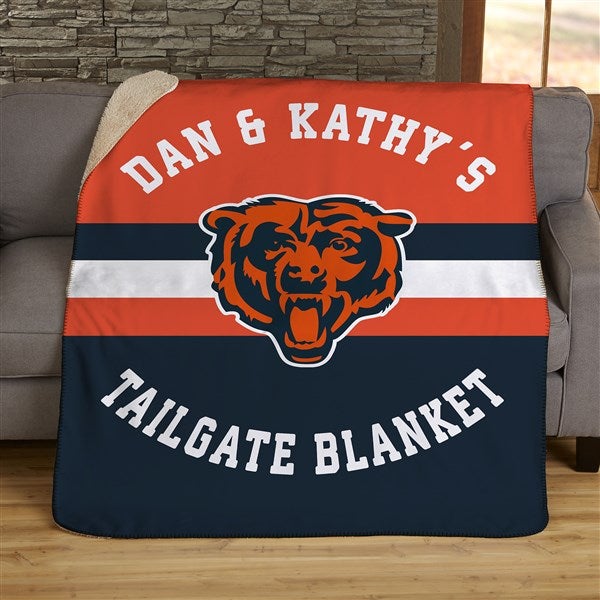 NFL Classic Chicago Bears Personalized Blankets - 44822