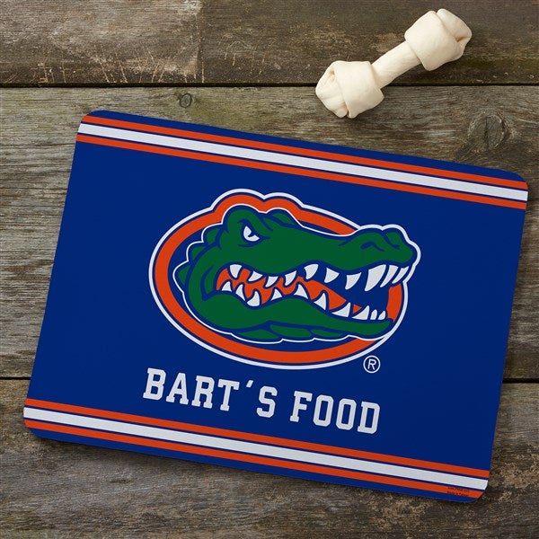 NCAA Florida Gators Personalized Pet Food Mat - 44828