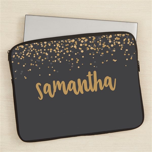 Sparkling Name Personalized Laptop Sleeve - 44833